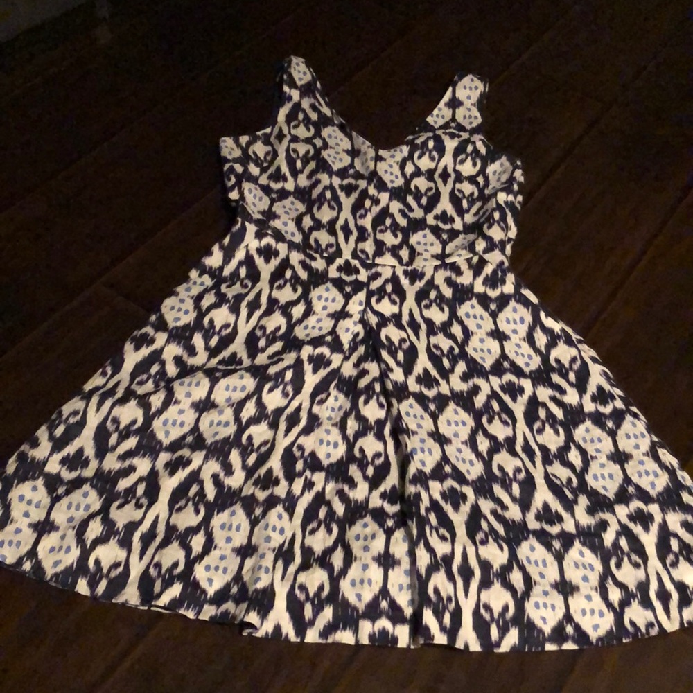 Pleated mini dress